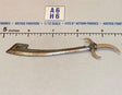1/12 Scale Medieval Fantasy Curved Blade Sword with Guard - Four Horsemen - Mythic Legions