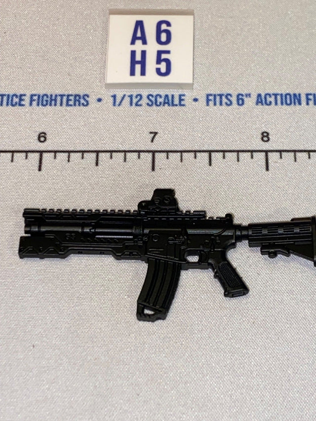 1/12 Scale Modern Era Tactical Assault Rifle Red Dot Sight - Black