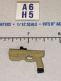 1/12 Scale Modern Era Semi-Automatic Pistol - Valaverse