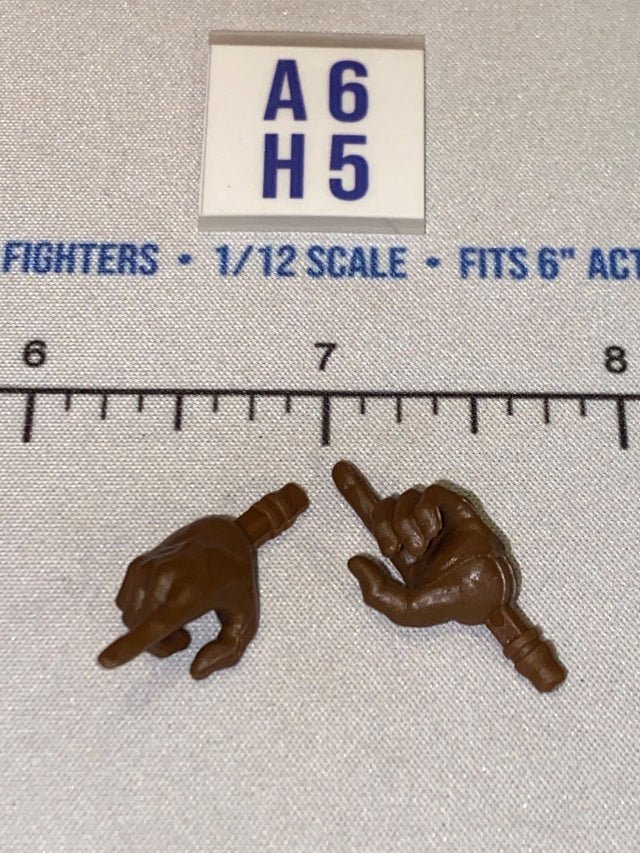 1/12 Scale Modern Pointing Trigger Finger Action Figure Hands