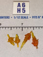1/12 Scale Weapon Firing Flame Effect Set - Valaverse