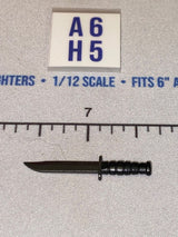 1/12 Scale Vietnam WWII US Modern Ka-Bar Knife - Valaverse