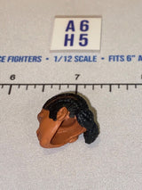 1/12 Scale Female Head Sculpt with Braided Hair - Star Wars Black Series