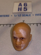 1/12 Scale Male Head Sculpt with Scar - Star Wars Black Series