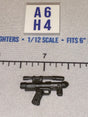 1/12 Scale Star Wars Black Series Science Fiction Blaster Pistol with Scope - Dark Gray