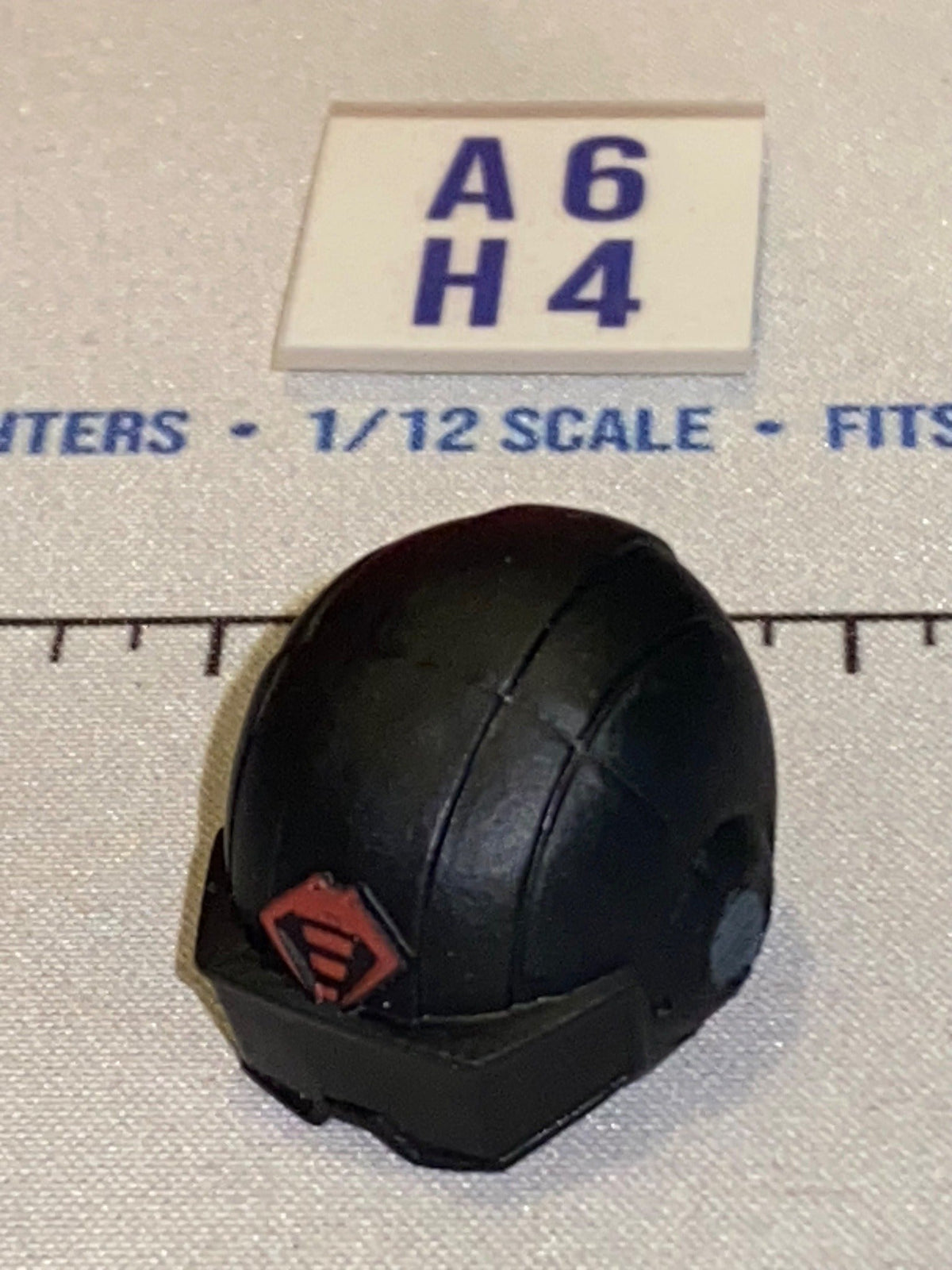 1/12 Scale Modern Era Cobra Trooper Black Helmet - GI Joe Classified