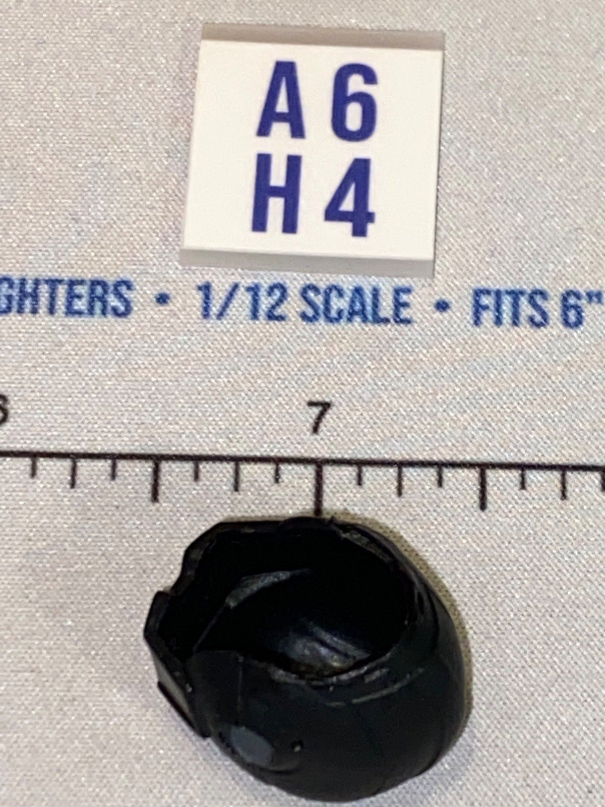 1/12 Scale Modern Era Cobra Trooper Black Helmet - GI Joe Classified