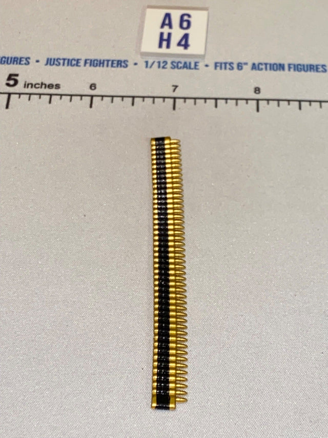 1/12 Scale Modern Era Ammunition Belt - Valaverse - Gold Black