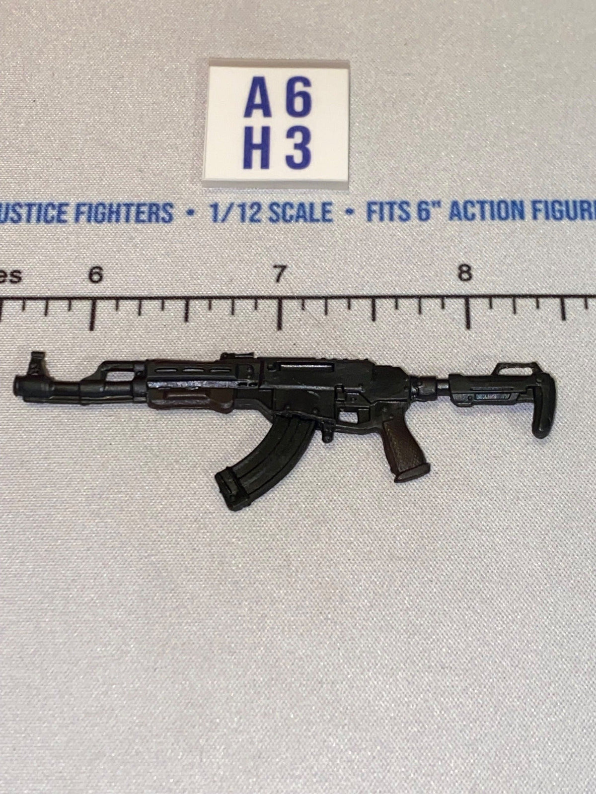 1/12 Scale GI Joe Classified Modern Era AK-Type Assault Rifle with Folding Stock