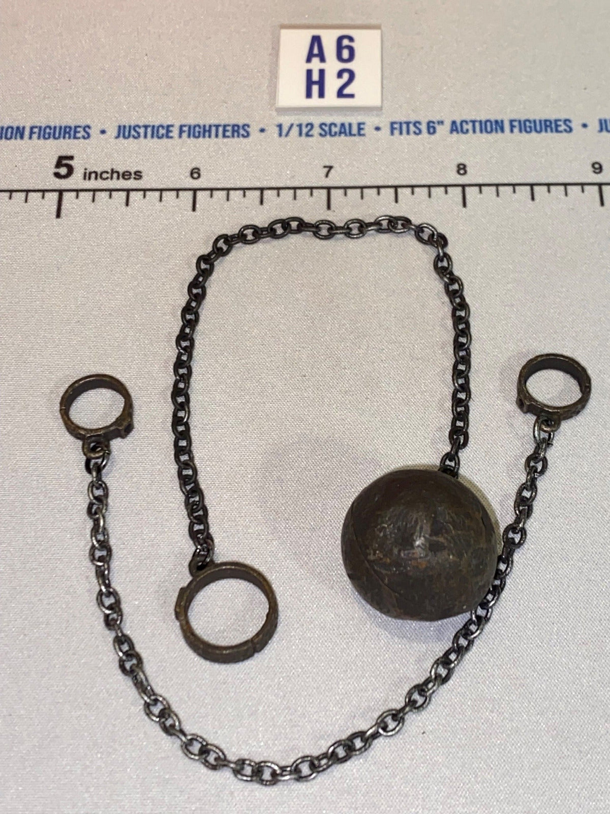 1/12 Scale Four Horsemen - Mythic Legions Fantasy Era Prison Ball and Chain with Wrist Shackles Set