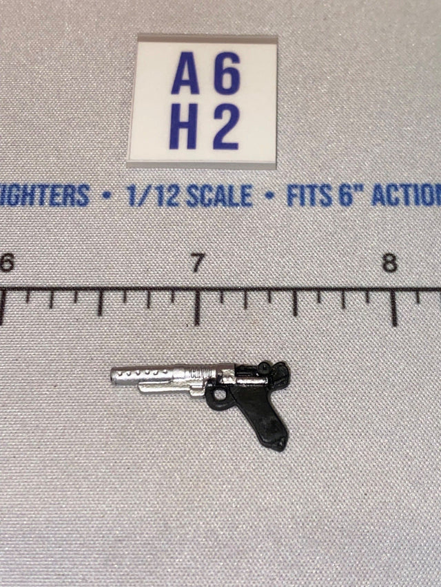1/12 Scale Star Wars Black Series Science Fiction Blaster Pistol - Silver and Black