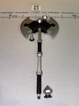 1/12 Scale Medieval Fantasy Double Headed Battle Axe Set - Four Horsemen - Mythic Legions