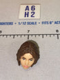 1/12 Scale Female Head Sculpt with Long Brown Hair - Star Wars Black Series
