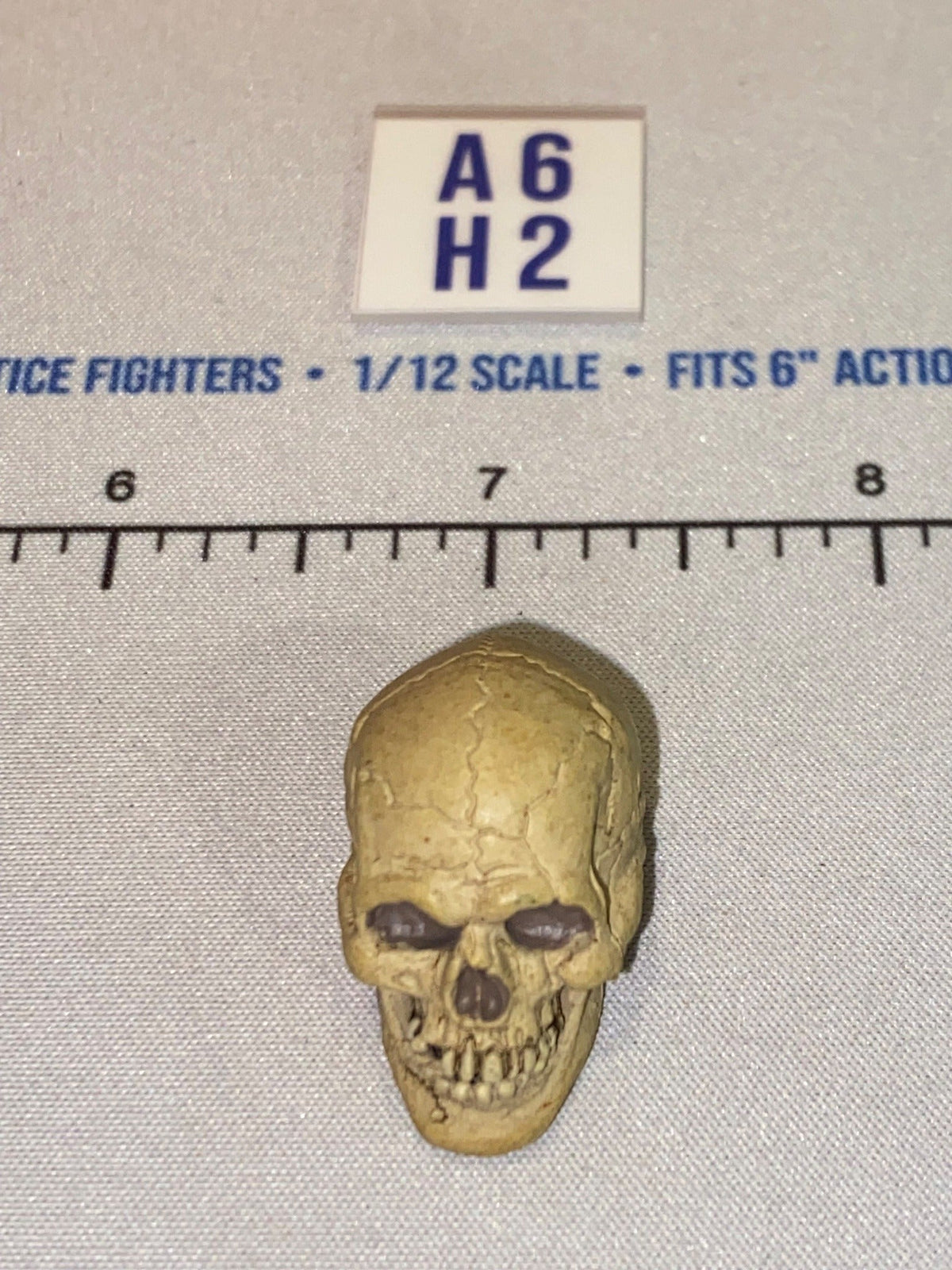 1/12 Scale Horror Skull Head Sculpt