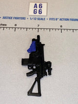 1/12 Scale GI Joe Classified Modern Era Assault Rifle with Scope and Grenade Launcher - Black