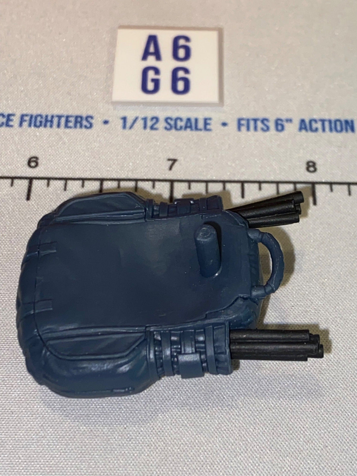 1/12 Scale Modern Era Backpack - Blue - GI Joe Classified