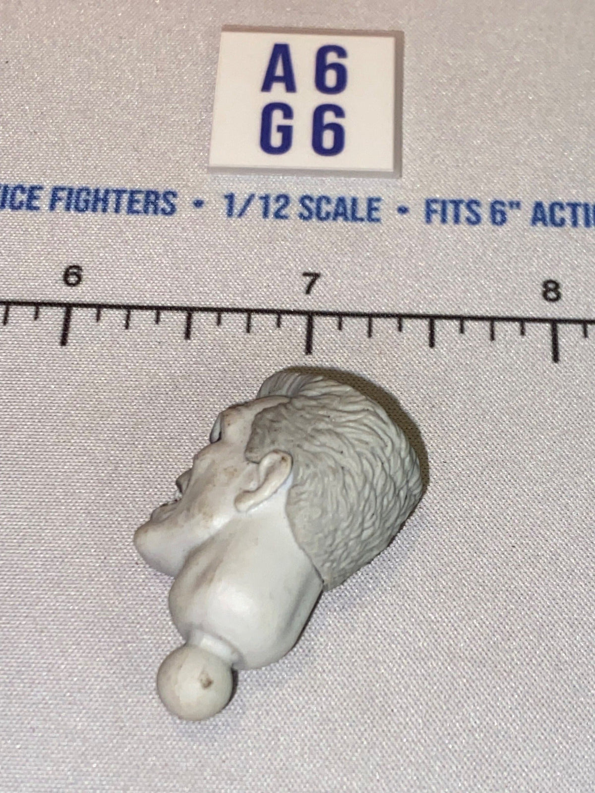 1/12 Scale Male Head Sculpt - - Marvel Legends