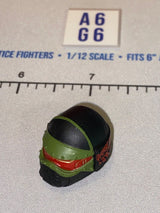 1/12 Scale GI Joe Classified Science Fiction Armored Tactical Helmet - Black and Olive