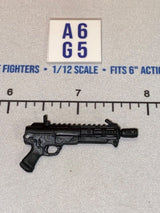 1/12 Scale Modern Submachine Gun - Black - GI Joe Classified