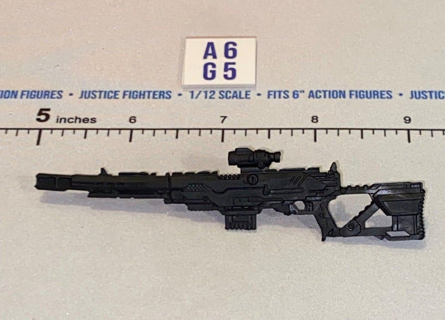 1/12 Scale Futuristic Sniper Rifle with Scope - GI Joe Classified