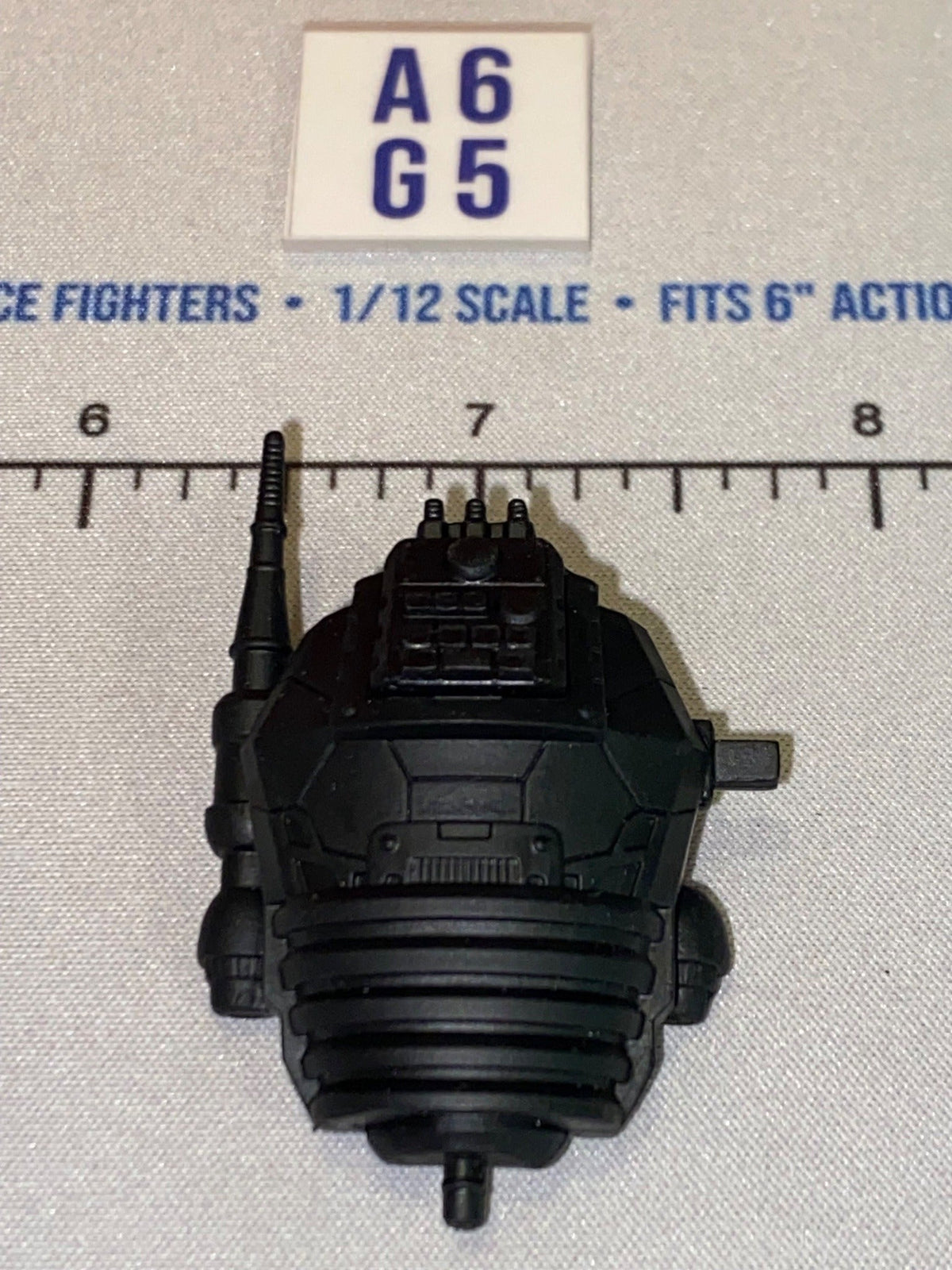1/12 Scale Cobra Backpack - Black - GI Joe Classified