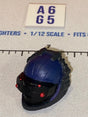 1/12 Scale Modern Era Blue Cobra Viper Armored Helmet Head Sculpt - GI Joe Classified