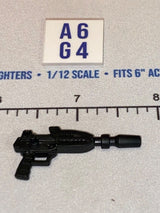 1/12 Scale Science Fiction Blaster Rifle with Suppressor - GI Joe Classified
