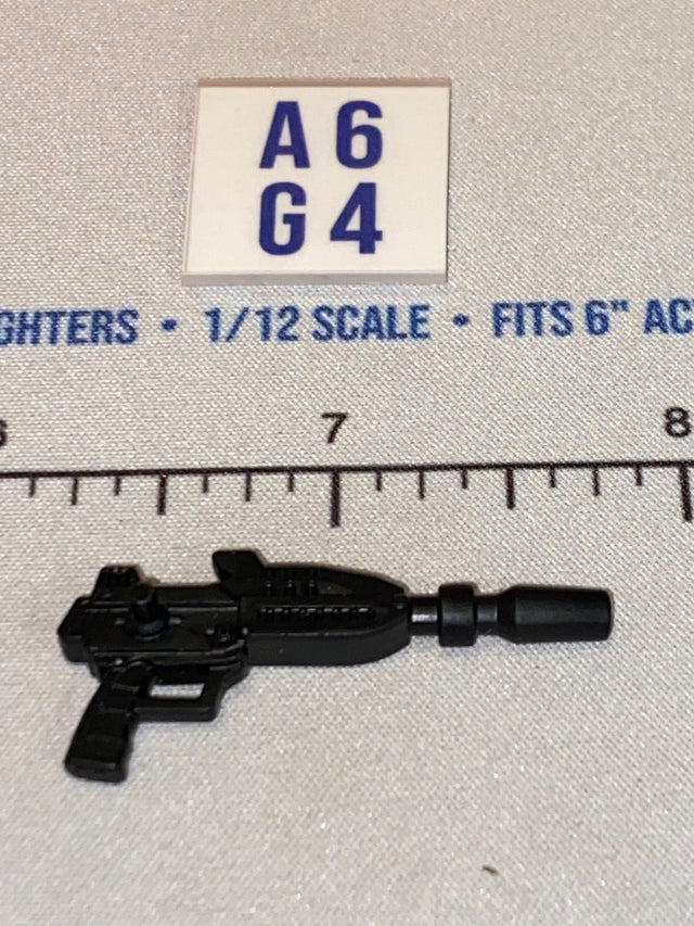 1/12 Scale Science Fiction Blaster Rifle with Suppressor - GI Joe Classified