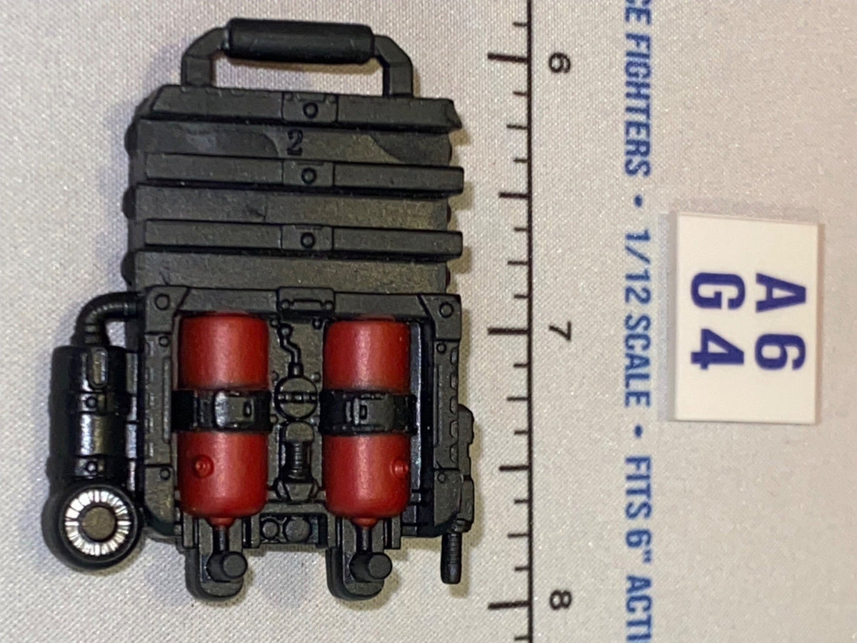 1/12 Scale Modern Era Fire Fighter Backpack - GI Joe Classified