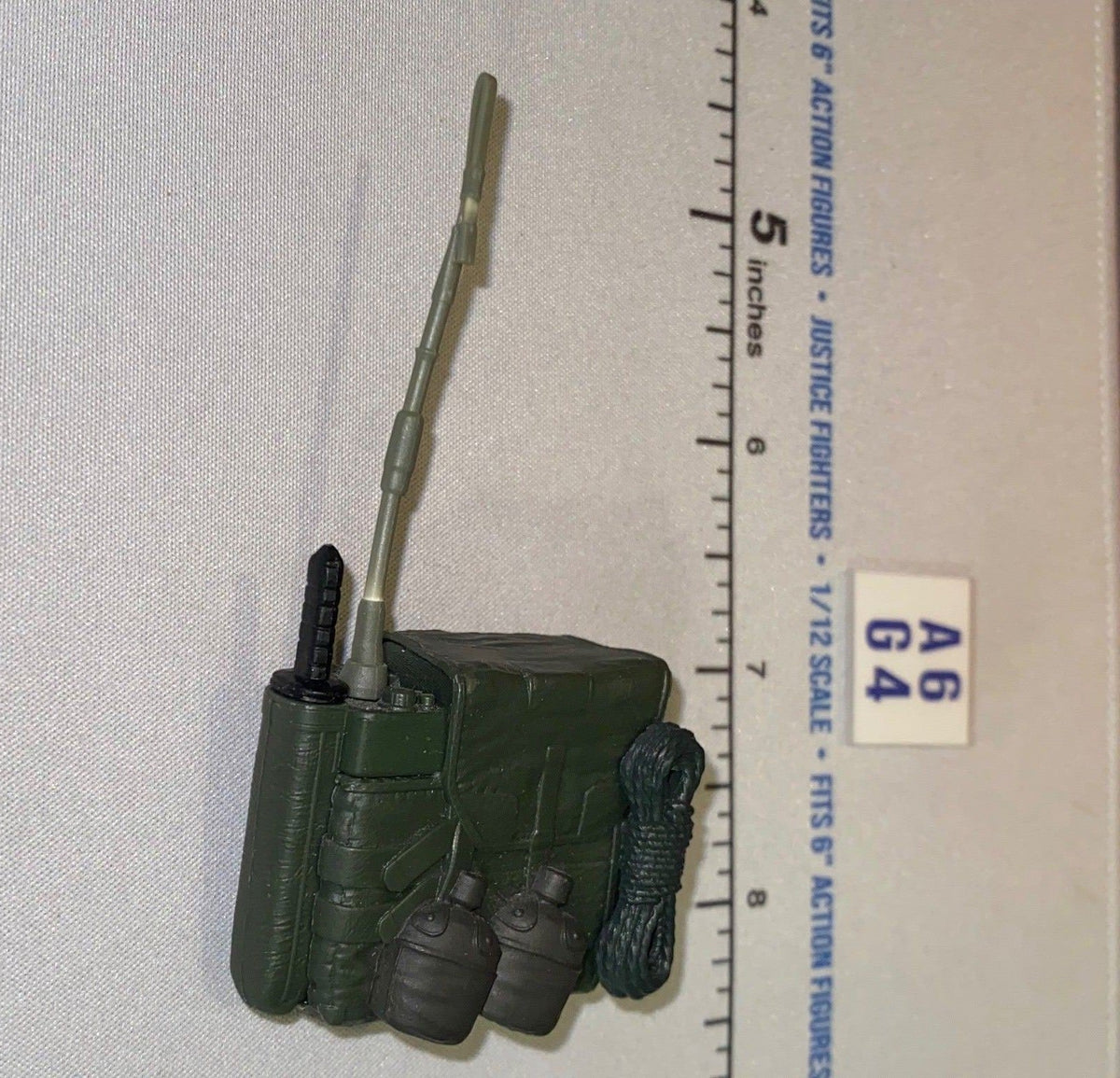 1/12 Scale Modern Era Radio Backpack - GI Joe Classified