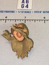 1/12 Scale Male Head Sculpt with Long Hair and Beard
