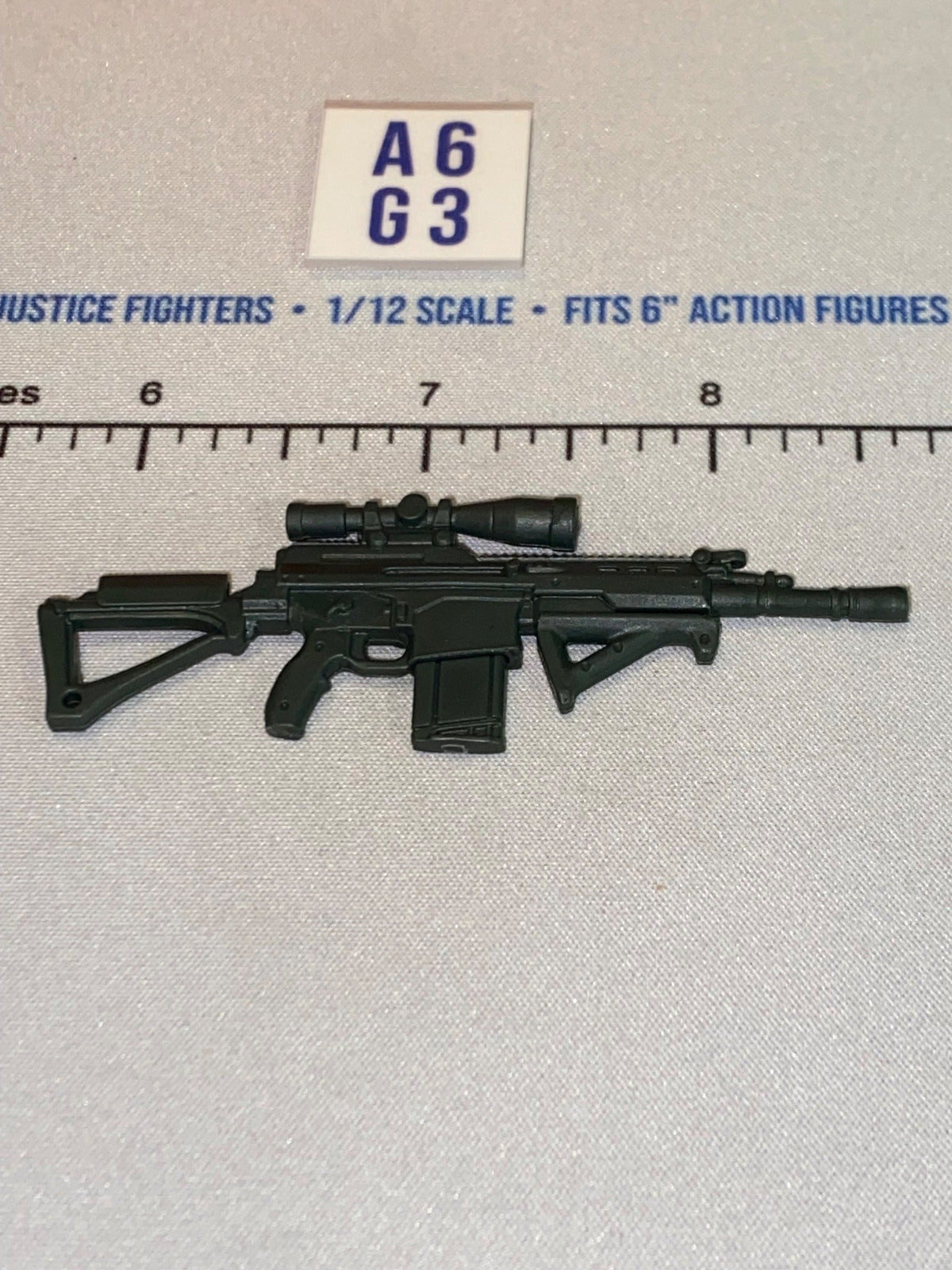 1/12 Scale Modern Era Assault Rifle with Scope - GI Joe Classified