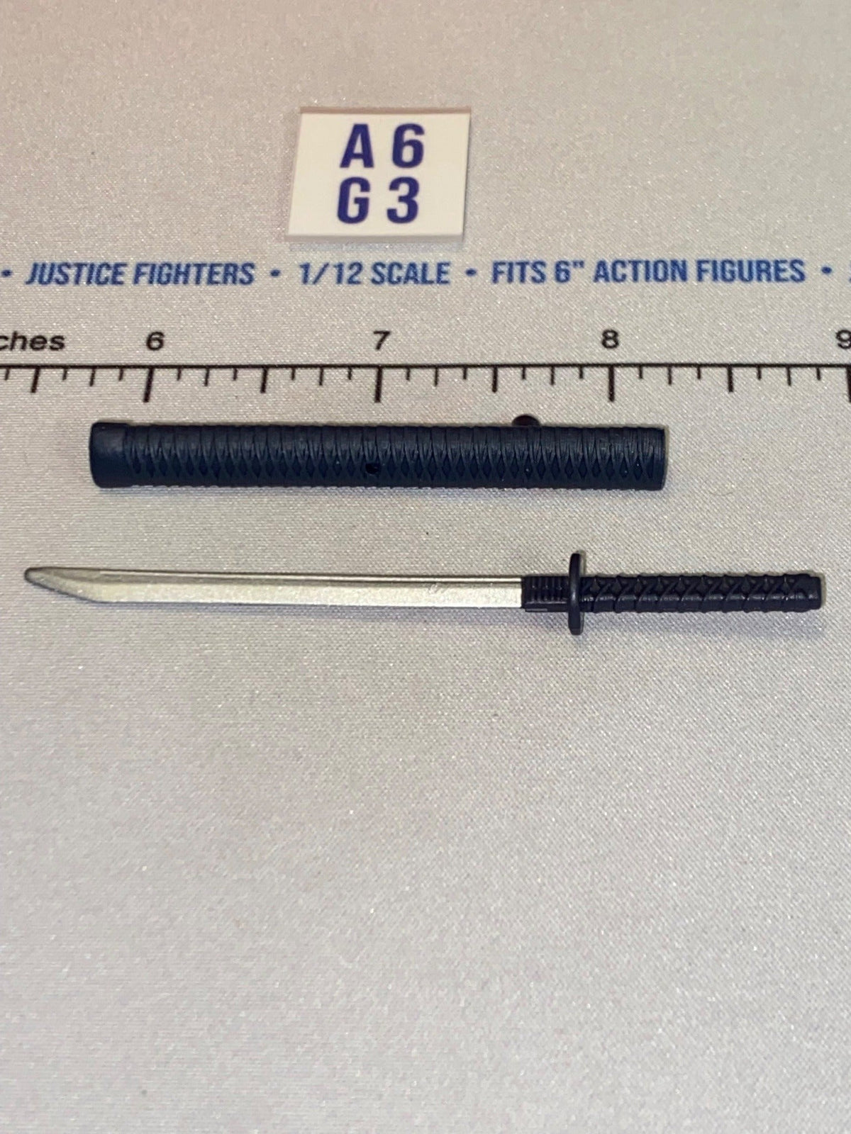 1/12 Scale Fantasy Ninja Sword and Sheath Set - GI Joe Classified