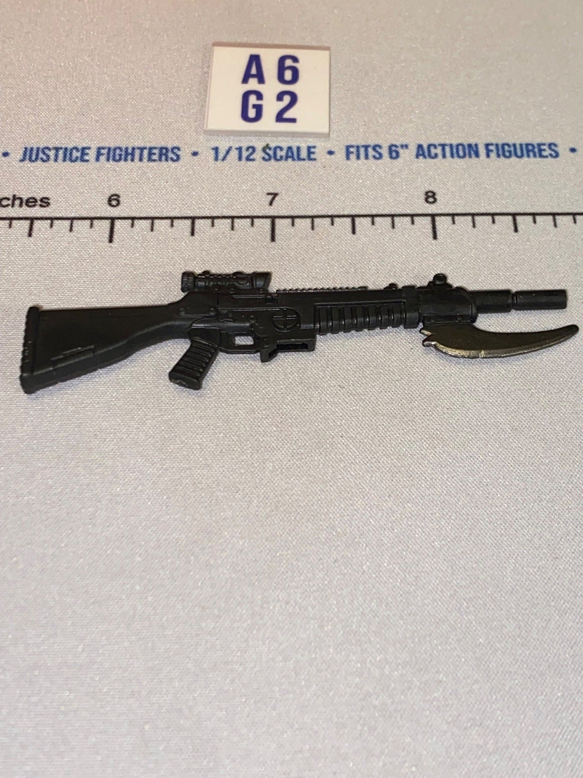 1/12 Scale Modern Dreadnok Assault Rifle with Blade Attachment - GI Joe Classified