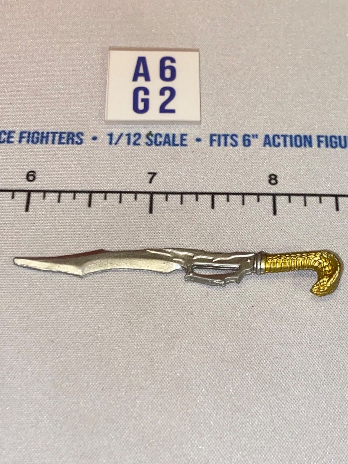 1/12 Scale Fantasy Cobra Serpent Dagger - GI Joe Classified