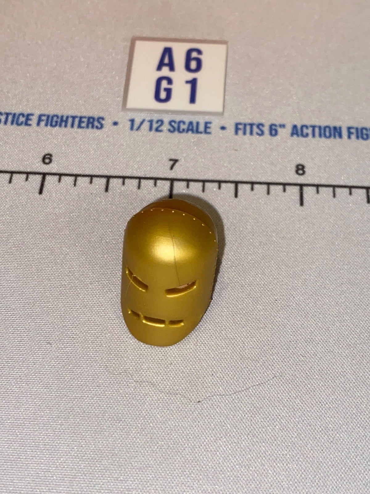 1/12 Scale Iron Man Armored Helmet - Marvel Legends – Justice Fighters