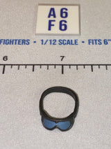 1/12 Scale Modern Era Blue Tinted Goggles - GI Joe Classified