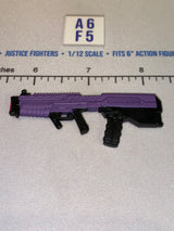 1/12 Scale Science Fiction Assault Rifle - Purple and Black - GI Joe Classified