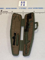 1/12 Scale Modern Era Sniper Rifle with Bag - GI Joe Classified - Olive Drab