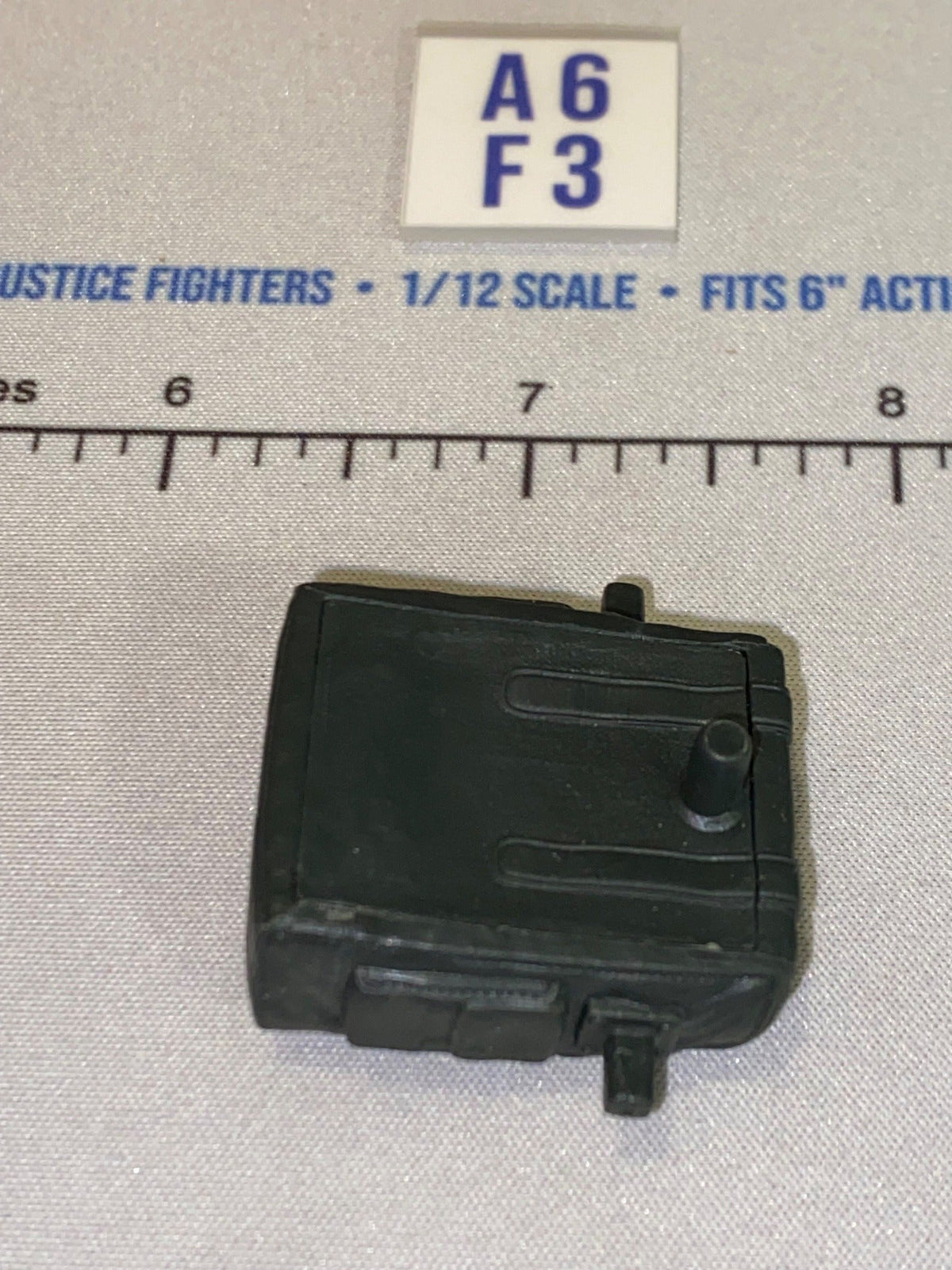 1/12 Scale Modern Era Military Backpack - Black - GI Joe Classified
