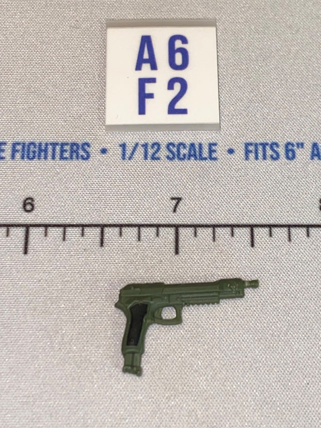 1/12 Scale Modern Semi-Automatic Pistol - Olive Drab - GI Joe Classified