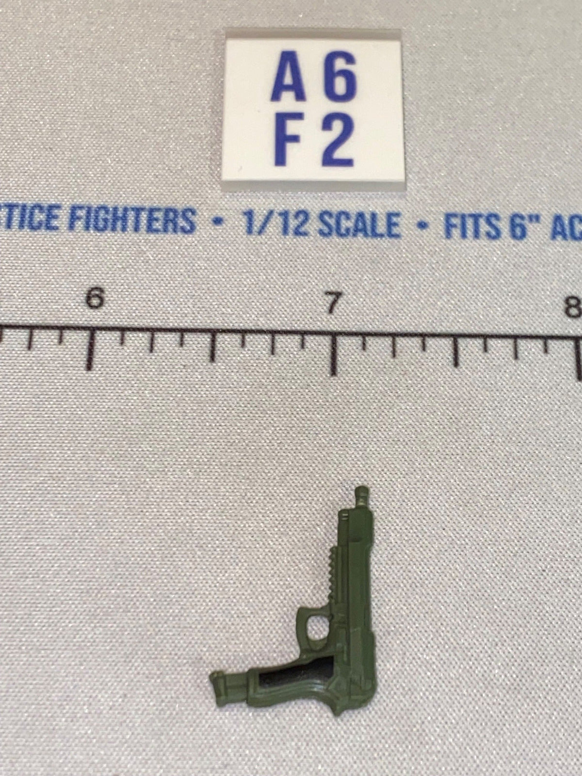 1/12 Scale Modern Semi-Automatic Pistol - Olive Drab - GI Joe Classified