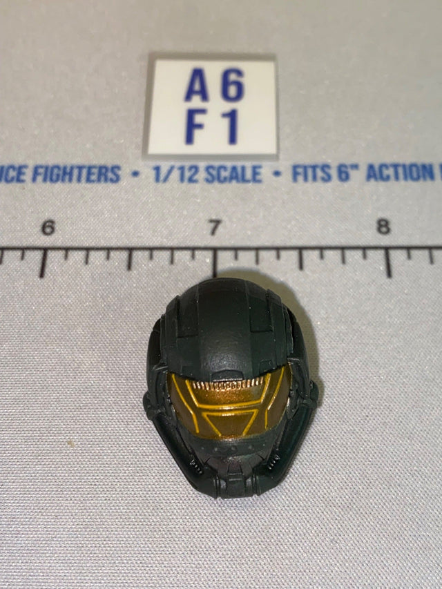 1/12 Scale GI Joe Classified Science Fiction Armored Tactical Helmet Head Sculpt