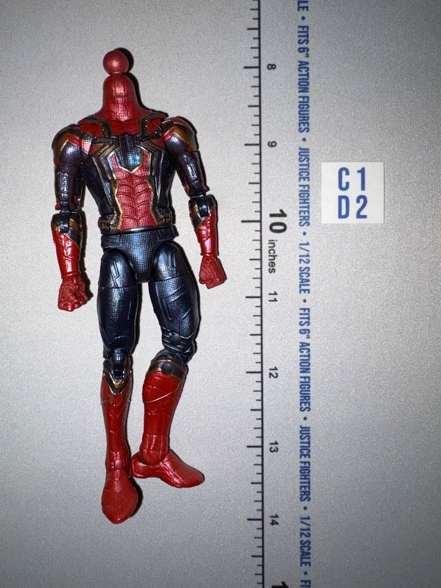 1/12 Scale Superhero Iron Spider-Man Action Figure - Marvel Legends