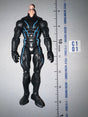 1/12 Scale Marvel Legends Superhero Action Figure - Black Suit with Blue Energy Details - Headless
