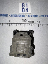 1/12 Scale Modern Era Tactical Body Armor Vest - Grey - Valaverse