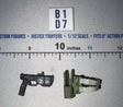 1/12 Scale Modern Era Tactical Pistol with Drop Leg Holster Set - Valaverse