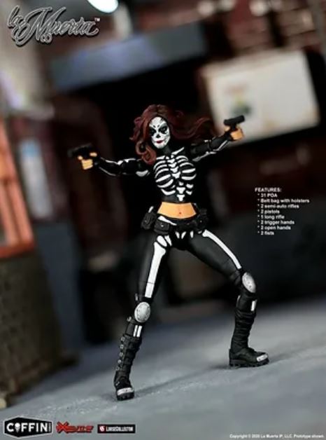 1/12 Scale 1/12th Scale Executive Replicas LA MUERTA 6in Action Figure ER-LC-LM - NIB Executive Replicas