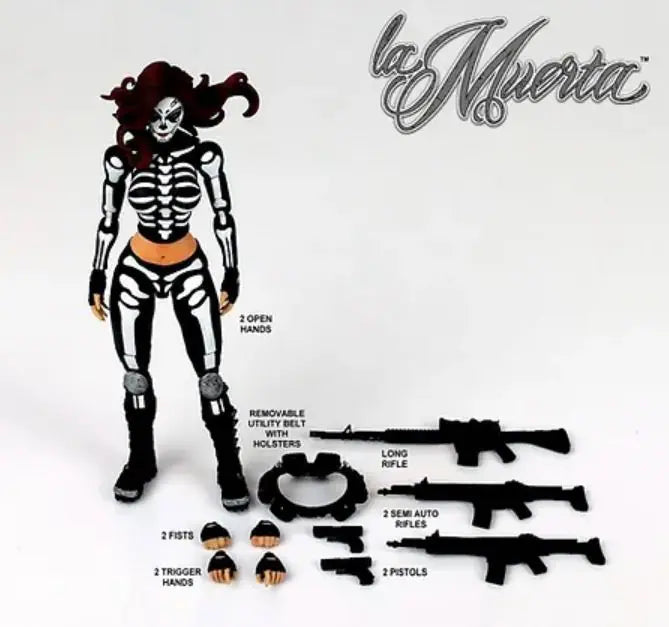 1/12 Scale 1/12th Scale Executive Replicas LA MUERTA 6in Action Figure ER-LC-LM - NIB Executive Replicas