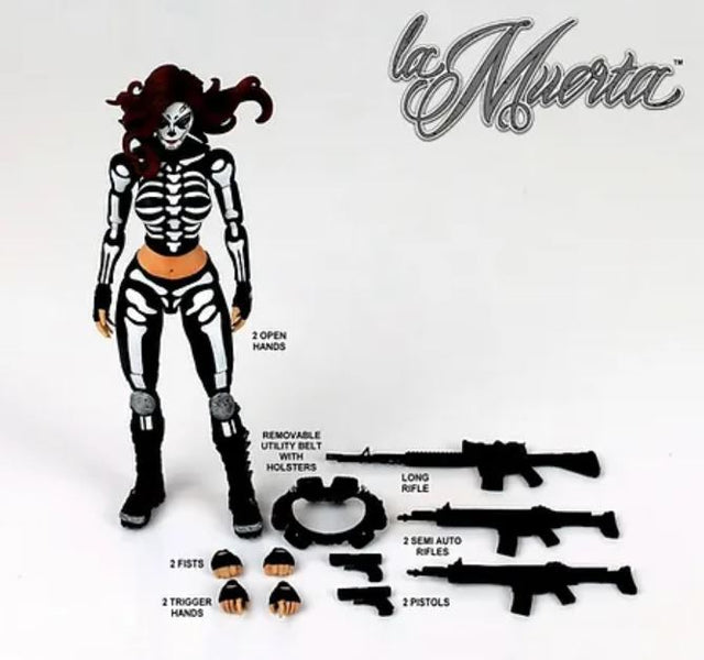 1/12 Scale 1/12th Scale Executive Replicas LA MUERTA 6in Action Figure ER-LC-LM - NIB Executive Replicas